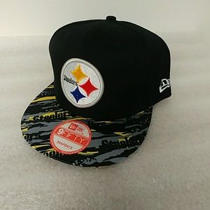 Steelers snapback hat cap new Adult